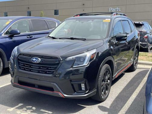 Crystal Black Silica 2023 Subaru Forester Sport
