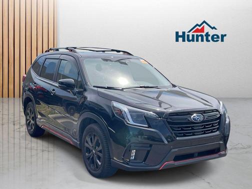 Crystal Black Silica 2023 Subaru Forester Sport