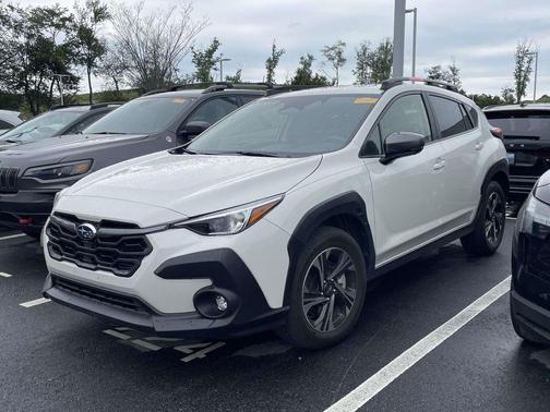 Crystal White Pearl 2024 Subaru Crosstrek Premium