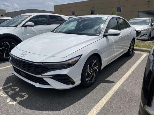 White 2025 Hyundai ELANTRA SEL Convenience