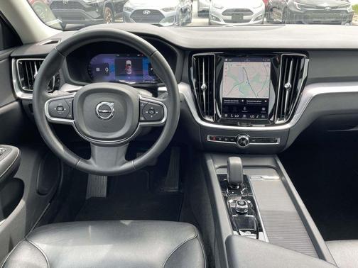 Gray 2024 Volvo S60 B5 Core Dark Theme