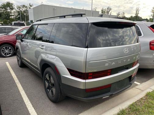Shimmering Silver 2026 Hyundai SANTA FE HEV SEL