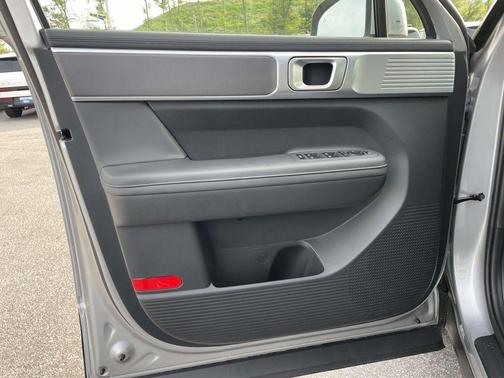Shimmering Silver 2026 Hyundai SANTA FE HEV SEL