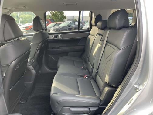 Shimmering Silver 2026 Hyundai SANTA FE HEV SEL