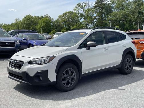 Crystal White Pearl 2021 Subaru Crosstrek Sport