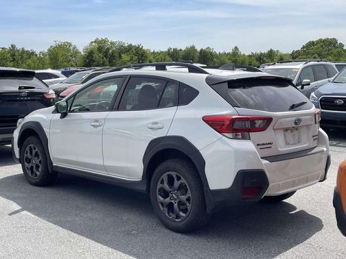 Crystal White Pearl 2021 Subaru Crosstrek Sport