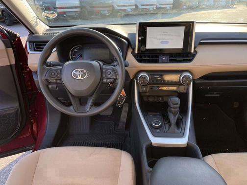 Ruby Flare Pearl 2023 Toyota RAV4 Hybrid LE