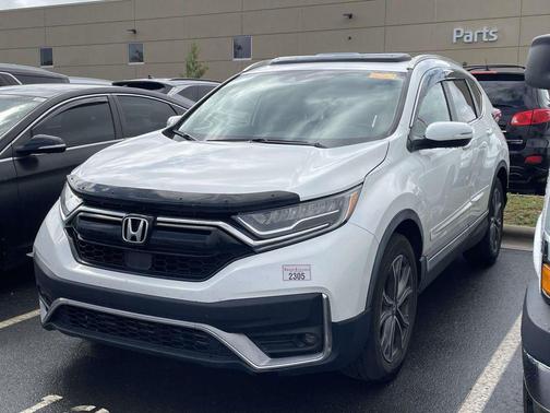 Platinum White Pearl 2020 Honda CR-V Touring