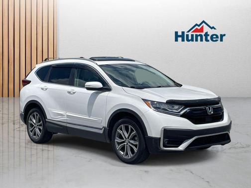 Platinum White Pearl 2020 Honda CR-V Touring