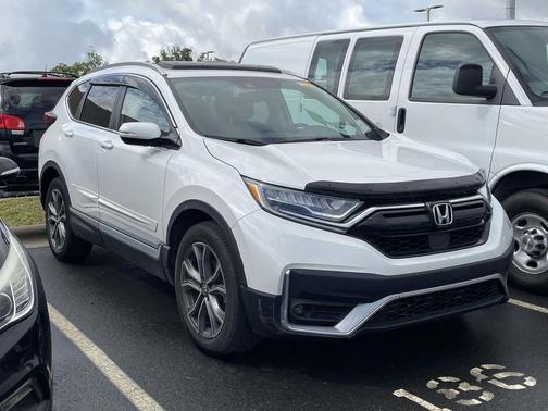 Platinum White Pearl 2020 Honda CR-V Touring
