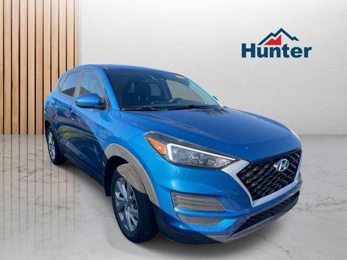 Aqua Blue 2019 Hyundai TUCSON SE
