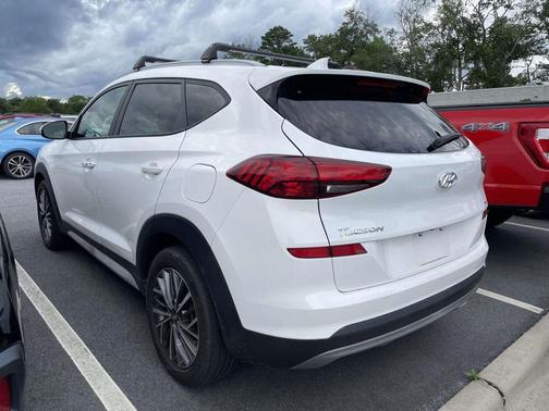 Winter White 2021 Hyundai TUCSON SEL