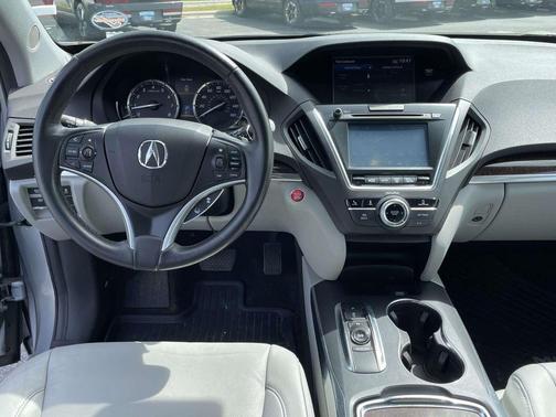 Lunar Silver Metallic 2018 Acura MDX 3.5L