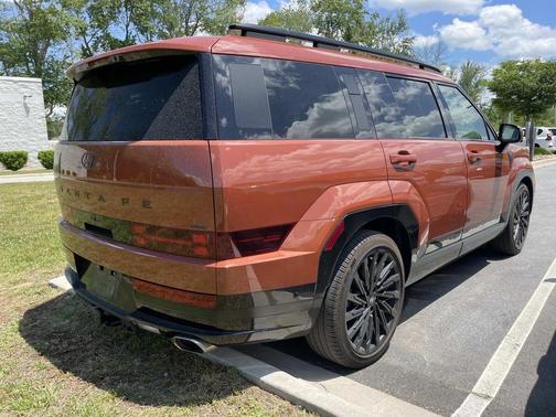 Orange 2024 Hyundai SANTA FE Calligraphy
