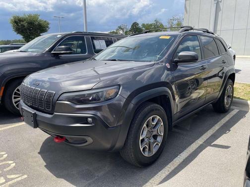 Granite Crystal Clearcoat Metallic 2021 Jeep Cherokee Trailhawk