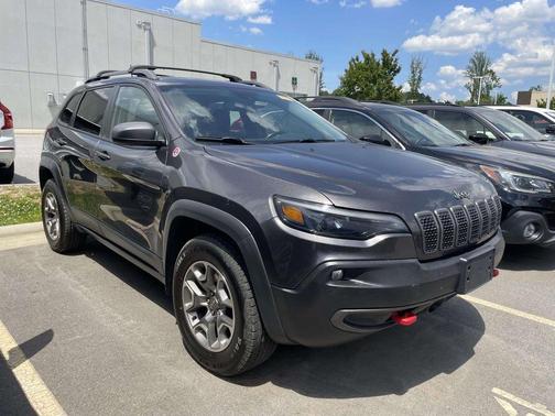 Granite Crystal Clearcoat Metallic 2021 Jeep Cherokee Trailhawk