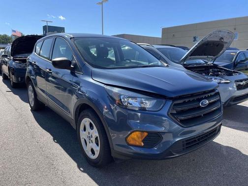 Blue Metallic 2018 Ford Escape S