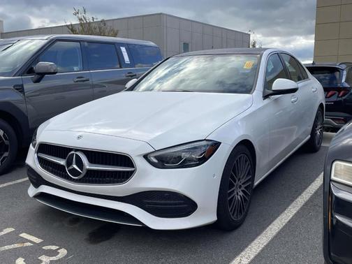 Polar White 2023 Mercedes-Benz C-Class C 300 4MATIC