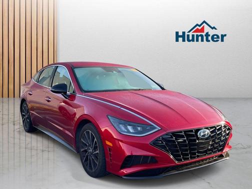 Calypso Red 2020 Hyundai SONATA SEL Plus