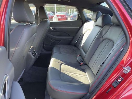 Calypso Red 2020 Hyundai SONATA SEL Plus