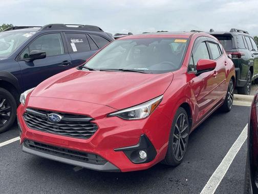 Pure Red 2024 Subaru Impreza Sport