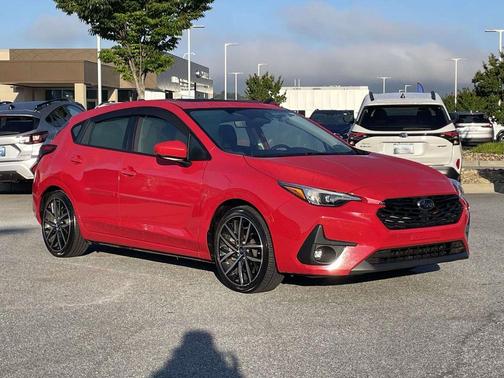 Pure Red 2024 Subaru Impreza Sport