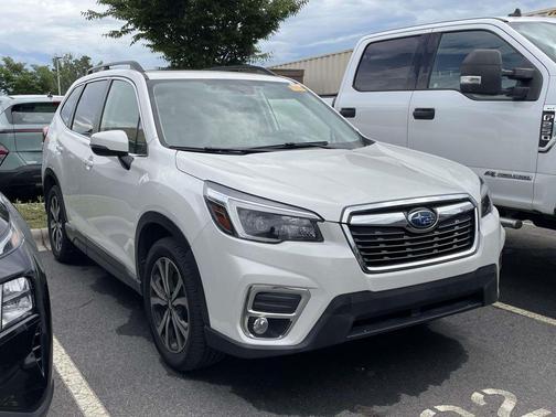 Crystal White Pearl 2021 Subaru Forester Limited