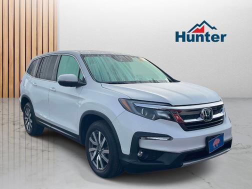 Platinum White Pearl 2021 Honda Pilot EX-L