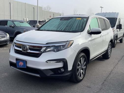 Platinum White Pearl 2021 Honda Pilot EX-L