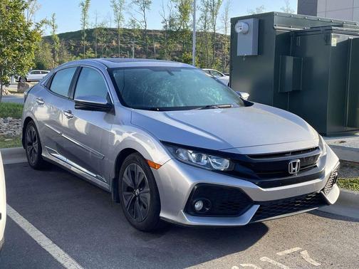 Lunar Silver Metallic 2017 Honda Civic EX-L w/Navi