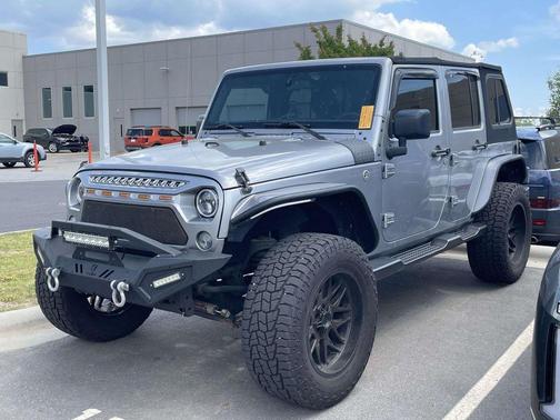 Billet Silver Metallic Clearcoat 2017 Jeep Wrangler Unlimited Sport