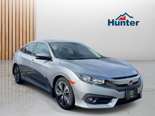 Lunar Silver Metallic 2016 Honda Civic EX-T