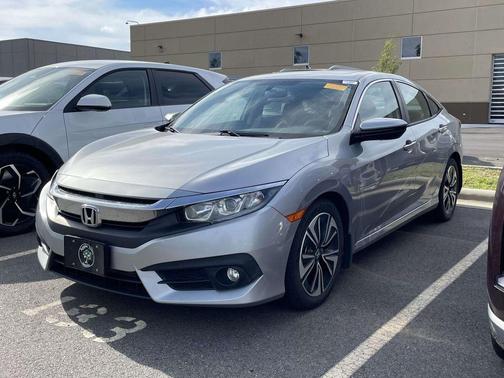 Lunar Silver Metallic 2016 Honda Civic EX-T