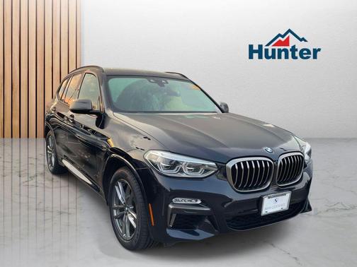 Carbon Black Metallic 2019 BMW X3 M40i