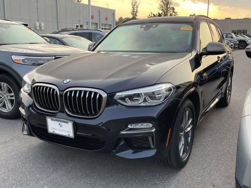 Carbon Black Metallic 2019 BMW X3 M40i