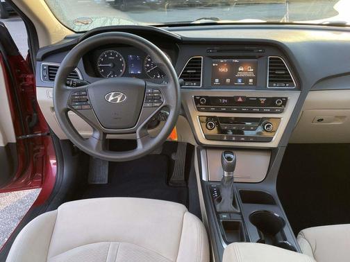 Scarlet Red 2017 Hyundai SONATA Sport