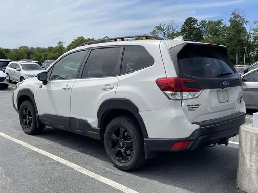 Crystal White Pearl 2023 Subaru Forester Wilderness