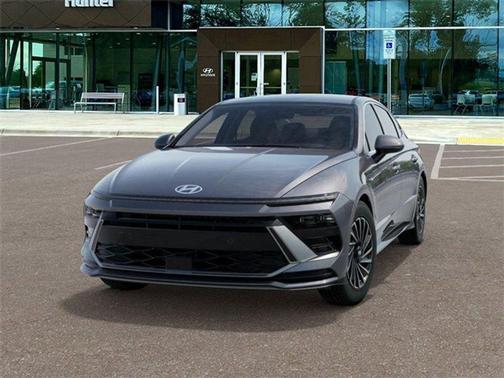 Blue 2025 Hyundai SONATA Hybrid SEL