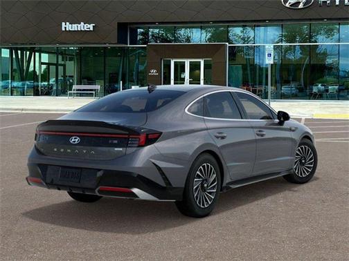 Blue 2025 Hyundai SONATA Hybrid SEL