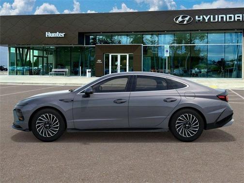 Blue 2025 Hyundai SONATA Hybrid SEL