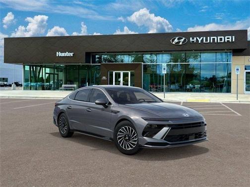 Blue 2025 Hyundai SONATA Hybrid SEL