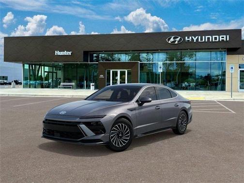 Blue 2025 Hyundai SONATA Hybrid SEL