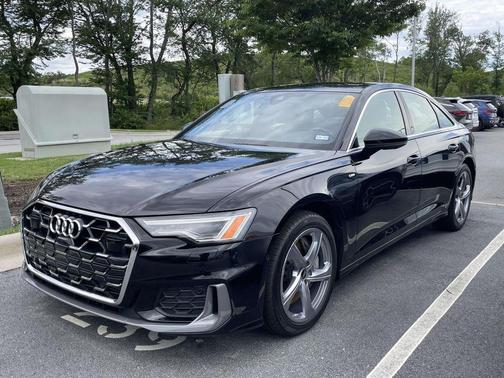 Brilliant Black 2024 Audi A6 55 Premium
