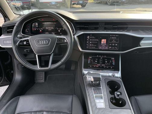 Brilliant Black 2024 Audi A6 55 Premium