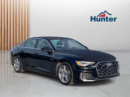 Brilliant Black 2024 Audi A6 55 Premium
