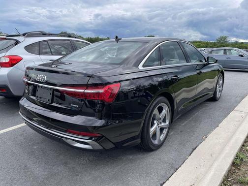 Brilliant Black 2024 Audi A6 55 Premium