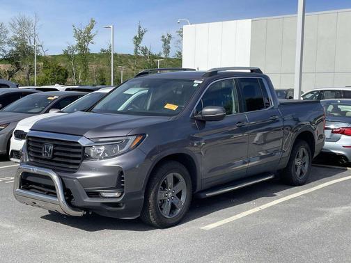 Modern Steel Metallic 2021 Honda Ridgeline RTL