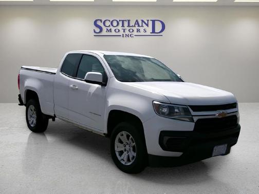 Summit White 2022 Chevrolet Colorado LT