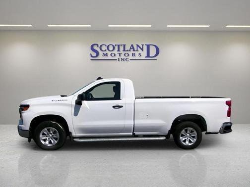 Summit White 2024 Chevrolet Silverado 1500 WT
