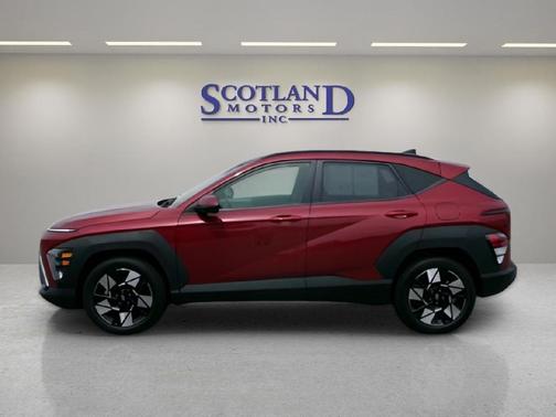 Ultimate Red Metallic 2025 Hyundai KONA SEL